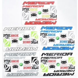 Set Sticker Merida in mai multe culoare - BikeCentral