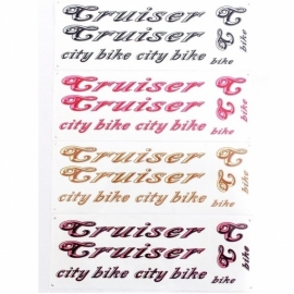 Set Sticker Cruiser in mai multe culoare - BikeCentral