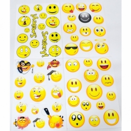 Set Sticker Smiley - BikeCentral