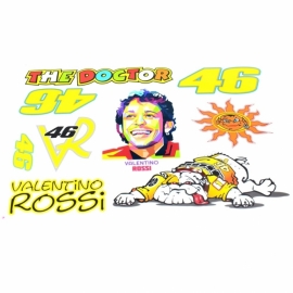 Set Sticker Valentino Rossi - BikeCentral