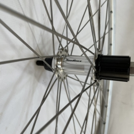 Roata spate 622 perete duble capsat casetat butuc SunRace