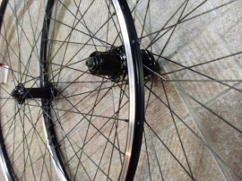 Set roti 622 dublu Shimano cursier caseta