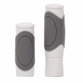 Mansoane silicon 135/92 pentru maneta schimbator alb-gri - BikeCentral